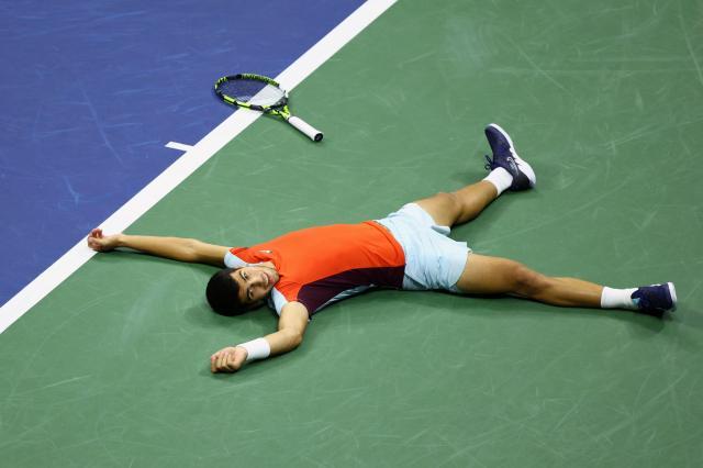 米兰体育中国官网-美网连赢三场五盘大战 阿尔卡拉斯成“00后”第一人